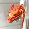 thumbnail image 1 of 85Cm/33.46In Super Great China Dragon Moveable Joints Animal Model Home Desktop Decoration Ornament Gift Collection Statue, 1 of 7