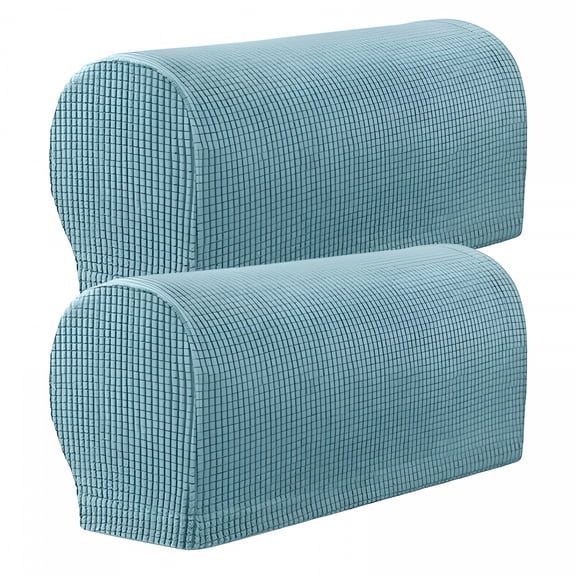 AUQCO Couch Arm Covers, Sofa Armrest Protector Covers, Recliner Office Chair Arm Covers, Durable Arm Rest Slipcovers