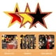 thumbnail image 2 of 18 láminas de estrellas de cartón para decoración de fiestas temáticas de alfombra roja. Estrellas de cartón recortadas para decorar la pared del aula, el tablón de anuncios o la noche de cine., 2 of 8