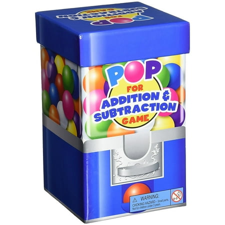 UPC: 0765023884418 | Learning Resources Pop for Addition and Subtraction Game 104 Pieces