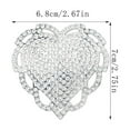thumbnail image 5 of Huhudde Reusable Nipple Pasties Adhesive Nipple Covers Pasties Shining Chest Stickers Covers Pads with Tassels Nipple Petals, 5 of 21