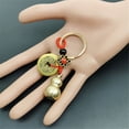 thumbnail image 5 of Lucky for Key Chain for w/ Antique Coins Solid Brass Keychain Chinese Feng Shui, 5 of 9