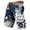 3 Dark Blue, variant on Krdevn Men's Distressed American Flag Print Cargo Shorts Independence Day Casual Utility Workwear Shorts
