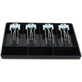 thumbnail image 2 of Hard Case Clip Cash Register Box New Classify Store Cashier Coin Drawer Box Cash Drawer Tray Money Counter Case, 2 of 8