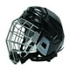 thumbnail image 2 of Casco de hockey Casco de patinaje sobre hielo Casco de hockey sobre hielo Negro Casco de hockey ajustable Casco de patinaje sobre ruedas para partidos M, 2 of 8
