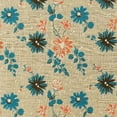 thumbnail image 6 of Chilfamy YUURAIN VUVU Cream Table Cloth with Blue Daisy Floral,  Rustic Tablecloths Burlap Table Cloths for Kitchen Dining Christmas Table Cloth for Round Tables White, 6 of 8