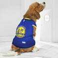 thumbnail image 5 of Pets First NBA Golden State Warriors Mesh Basketball Jersey for DOGS & CATS - Licensed, Comfy Mesh, 21 Basketball Teams / 5 sizes, 5 of 6