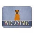 thumbnail image 1 of Carolines Treasures BB5620RUG Border Terrier Welcome Machine Washable Memory Foam Mat, 1 of 4
