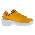 thumbnail image 2 of Fila Disruptor II EXP Cubic Womens Shoes Size 6.5, Color: Radiant Yellow/Rhubarb/Fila Navy, 2 of 5
