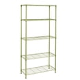 thumbnail image 3 of Honey-Can-Do 5-Shelf Steel Adjustable Storage Shelves, Olive, Holds up to 200 lb per Shelf, 3 of 10