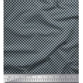 thumbnail image 1 of Soimoi Modal Satin Fabric Herringbone Small Printed Craft Fabric by The Yard 42 Inch Wide, 1 of 1