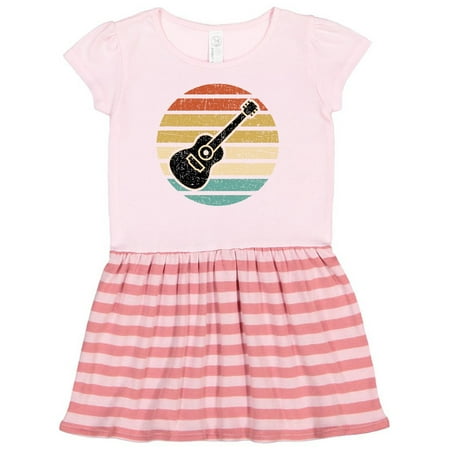 

Inktastic Guitar Music Gift for Guitarist Musician Gift Toddler Girl Dress