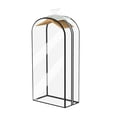 thumbnail image 1 of Home Use Proof Storage Transparent Side Opening Wide Zipper Cover Proof Hanging Garment Pocket, 1 of 8