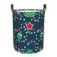 thumbnail image 1 of Fotbe Christmas Cesto de Ropa con Asas, Cesto Impermeable de Gran Capacidad, Bolsa de Lavado para Dormitorio, Cesto de Ropa con Ruedas y Asas-Medium, 1 of 6