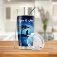 thumbnail image 2 of To My Husband Coffee Tumbler Cup with Lid, Valentines Day Anniversary Birthday Gifts for My Husband, 20oz Double Wall Vacuum Stainless Steel Insulated Travel Mug Gifts for Him, 2 of 6