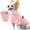 Pink, variant on kladzum Dog Sweaters Dog Warm Shirt New Product Solid Pet Clothes Dog Warm Transfiguration Winter, Dog Sweaters, Small Dog Coat Warm Sweartershirts