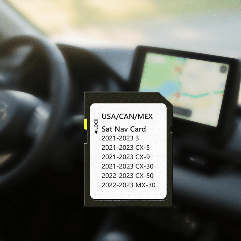 2025 Upgraded Navigation SD Card for Mazda 2021-2023 Cx5/Cx9/Cx30