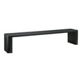 thumbnail image 2 of Moe's Home Collection Post Bench Wood Black, 2 of 7
