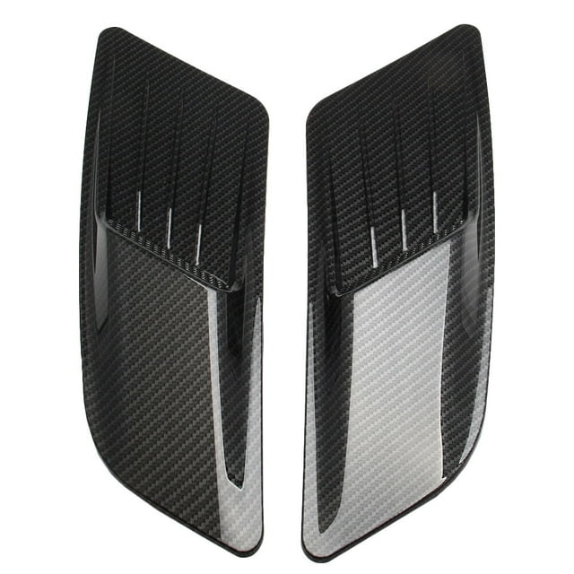 1 Pair Car Vent Stickers Auto Side Air Flow Covers Vehicle Engine Hood Stickers