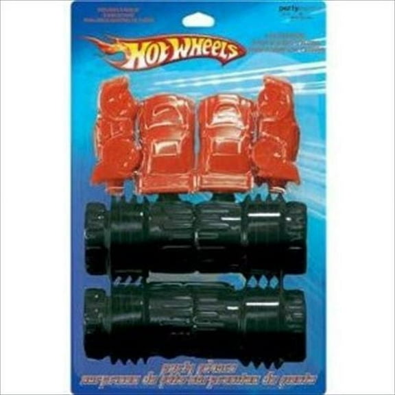 Hot Wheels 'Fast Action' Car Poppers / Favors (4ct)