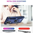 thumbnail image 6 of Designed for Motorola Moto G Power 5G 2024 Case, Military Grade Protective Phone Case Cover with Enhanced Metal Ring Kickstand [Support Magnet Car Mount] for Motorola Moto G Power 5G 2024, Blue, 6 of 7