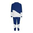 thumbnail image 5 of Ensembles Col Rond Couleur Unie pour Femmes, Polyvalent pour l'Été et Chaleur en Velours en Hiver, 5 of 5