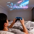 thumbnail image 6 of Wireless Controller Compatible with P5/P5 Pro/P5 Slim/PC,with 1500mAh Battery,Dual Vibration,6-Axis Motion Control,Speaker,3.5mm Audio Jack,Blue Starry Sky, 6 of 6