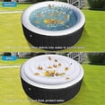 thumbnail image 2 of Couverture de Spa Gonflable Couvercle Rond Gonflable avec Poignée Couverture de Spa Extérieur Imperméable avec Isolation Édition B 0617_Perfect Gift, 2 of 5