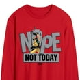 thumbnail image 2 of Marvel Wolverine - Nope Not Today - Men's Long Sleeve Graphic T-Shirt, 2 of 4