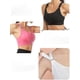 thumbnail image 2 of Women's Zip Front Sports Bra Post-surgery Removable Pads Active Sports Bra-black(s), 2 of 3
