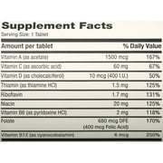 Rugby Daily-Vite Multivitamin Vitamin Supplement - 100 Tablets