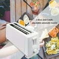 thumbnail image 1 of SMihono Large Capacity 4-Slice Automatic Toaster, Stainless Steel with PC Casing, 1 of 9