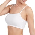 thumbnail image 3 of Hanes Bralette 3-Pack Women's String Crop Lightweight Soft Assorted Colors HFA001, 3 of 6