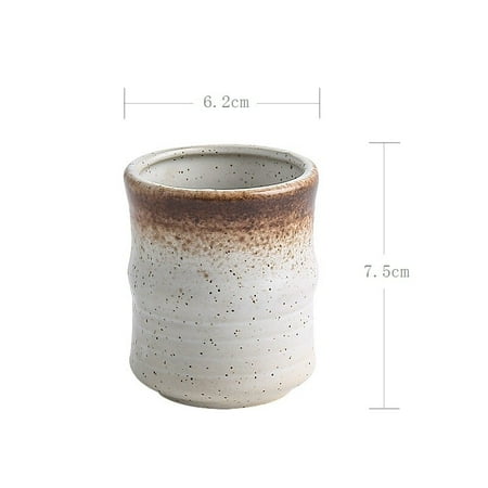 

150 Ml Chinese Retro Style Handmade Color Glaze High Temperature Firing Ceramic Teacup Porcelain Tea Cups Teacup