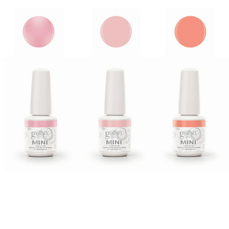 Gelish Mini The Color of Petals Spring Collection Soak off Gel Nail Polish (The Best At Home Gel Nail Kit)