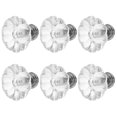 thumbnail image 4 of SKISUNO 6pcs Transparent Acrylic Doorknobs Handle Drawer Knobs Door Handle Door Knob, 4 of 7