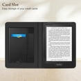 thumbnail image 2 of Fintie Case for 6” Kobo Clara 2E eReader - Premium PU Leather Protective Stand Cover Auto Sleep/Wake with Card Slot and Hand Strap, Black, 2 of 9