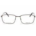 thumbnail image 2 of Claiborne 249 Full Rim Rectangular Dark Brown Eyeglasses, 2 of 2