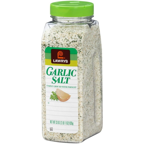 2 Pack - Lawry's Coarse Ground Garlic Salt With Parsley, 33 oz