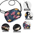 thumbnail image 3 of FORMRS Mini Crossbody Bag for Women Adjustable Rope Shoulder Casual Phone Purse, Red Floral Flamingo, 3 of 7