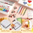 thumbnail image 4 of 24 count Teacher Appreciation Gifts Bulk for Women with Sticky Notes Bookmark Key Chain Makeup Bags Pens Thank You Card Motivational Teacher Gifts Set for Teachers School Graduation Office Supplies, 4 of 6