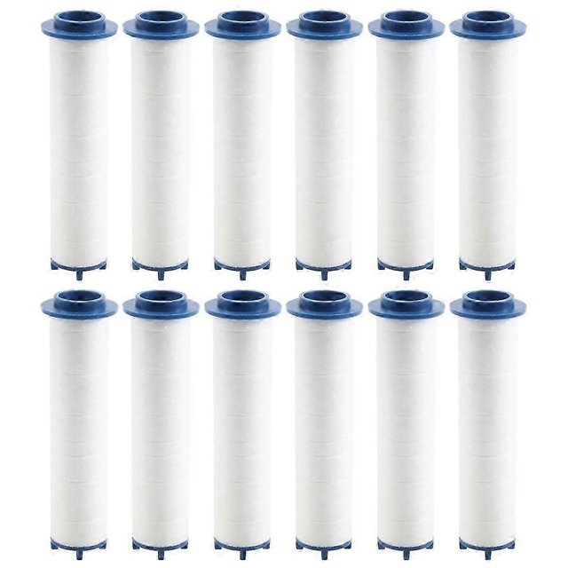 12Pcs Turbo Fan Shower Head Filters--Used for Propeller Driven Handheld Shower Head High Pressure - Shower Head