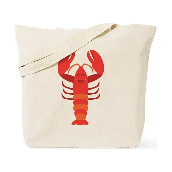 CafePress - Lobster Cute Ocean Creature Tote Bag - Unisex Canvas Tote Bag, Beige, 1-Piece