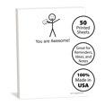 thumbnail image 3 of Bloc de notas Guajolote Prints You Are Awesome 10 x 13 cm, 3 of 4