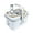 D, variant on Clearance Under $2, 1 Pack Cute Print Tin Box with Handle, Decorative Metal Storage Container, Small Cookie and Candy Tin for Gifting and Trinkets, Metal, One Size(Sunflower Bunny)