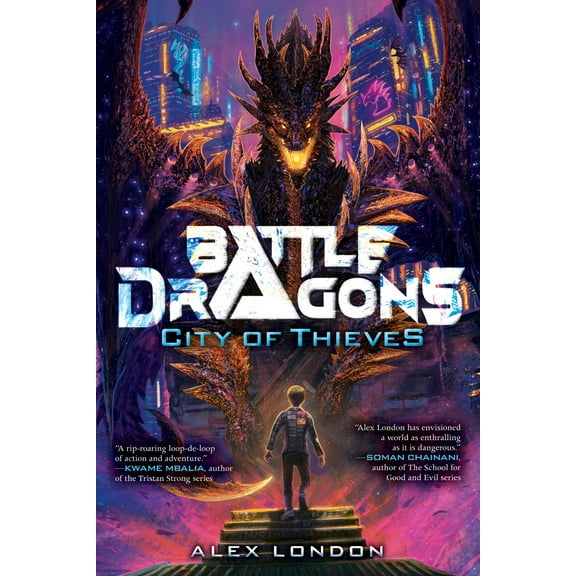 Pre-Owned City of Thieves (Battle Dragons #1) (Hardcover) 1338716549 9781338716542