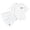 Z-White72, variant on JIAYUE Girls Summer 2 Piece Outfit Sets Short Sleeve Round Neck Bow Embroidery Oversized Top And Elastic Waist Shorts Cozy Versatile Clothing Set For Kids 2-14 Years Old