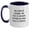 White/Navy, variant on Funny Graphic Designer Gifts for Her - Sassy Sarcastic Coffee Mug Gifts from Mom for Graphic Designer Women on Mother's Day