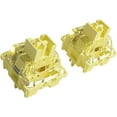 thumbnail image 3 of V3 Cream Yellow Pro Keyboard Switch with Dustproof Stem for Mechanical Gaming Keyboard, 5-Pin 50gf Linear Switches, 3 of 5