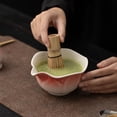 thumbnail image 3 of 2/4/8pcs Handmade Home Easy Clean Matcha Tea Set Tool Stand Kit Bowl Whisk Scoop Gift Ceremony Traditional Japanese Accessories, 3 of 9
